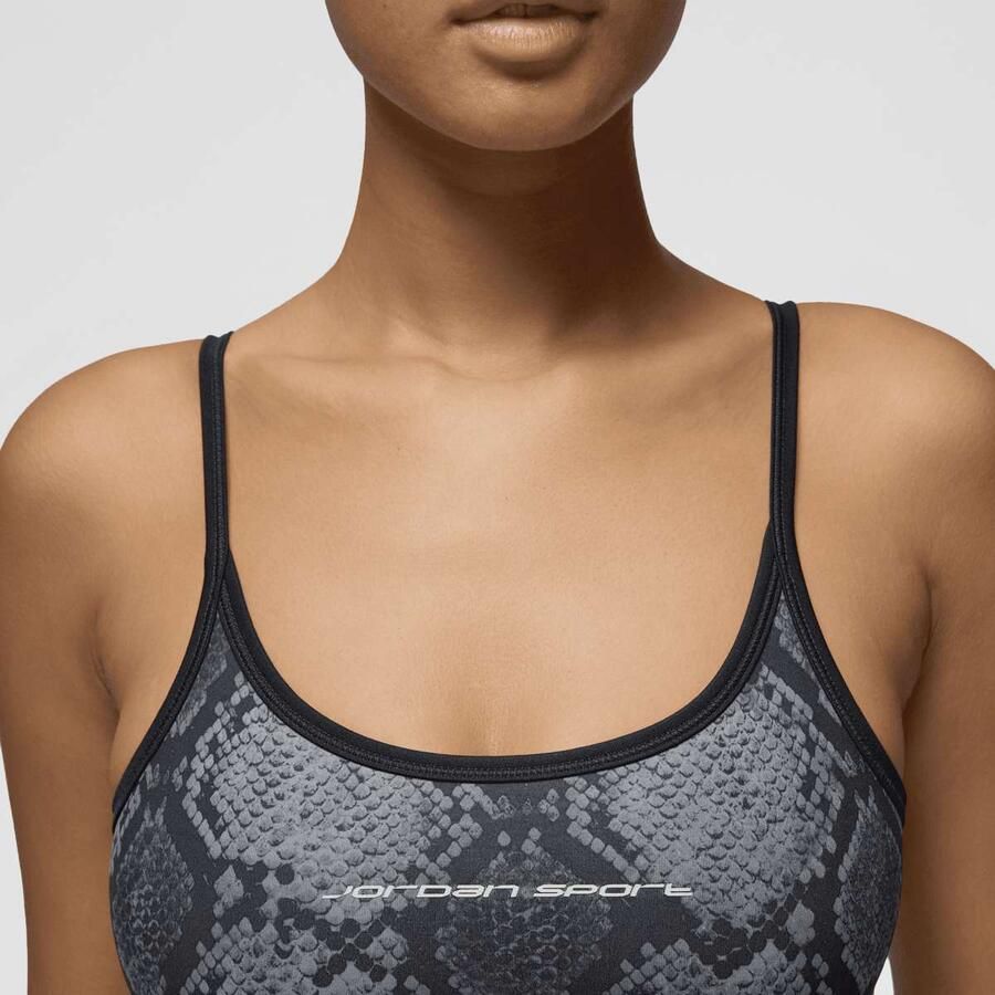 Jordan Sport All Over Print Cropped Tanktop Wo Tops zwart Maat XS Kleding - Foto 2