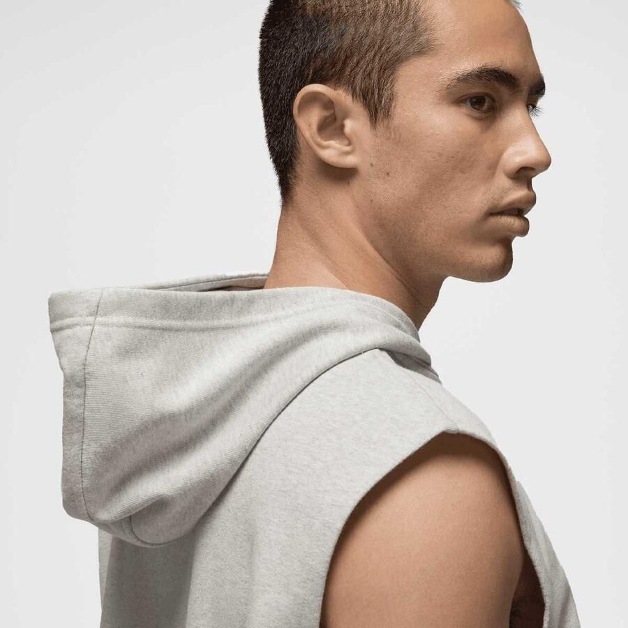 Jordan Sport Crossover-Fleece Sleeveless Dri-FIT Hoodie Men Bodywarmers grijs Maat XL Kleding - Foto 2