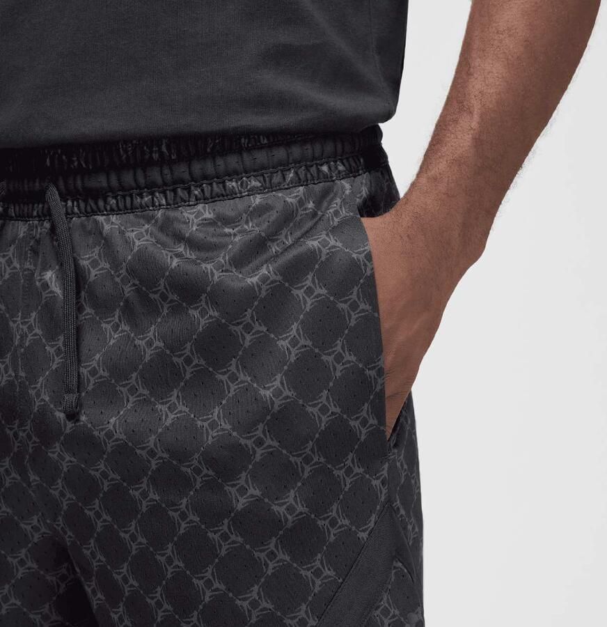 Jordan Sport Dri-FIT Printed Diamond Shorts Men Sportshorts zwart Maat XL Kleding - Foto 2