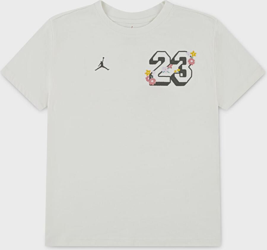 Jordan Summer Bloom Oversized Tee Unisex T-Shirts beige Maat 122-128 Kleding - Foto 3