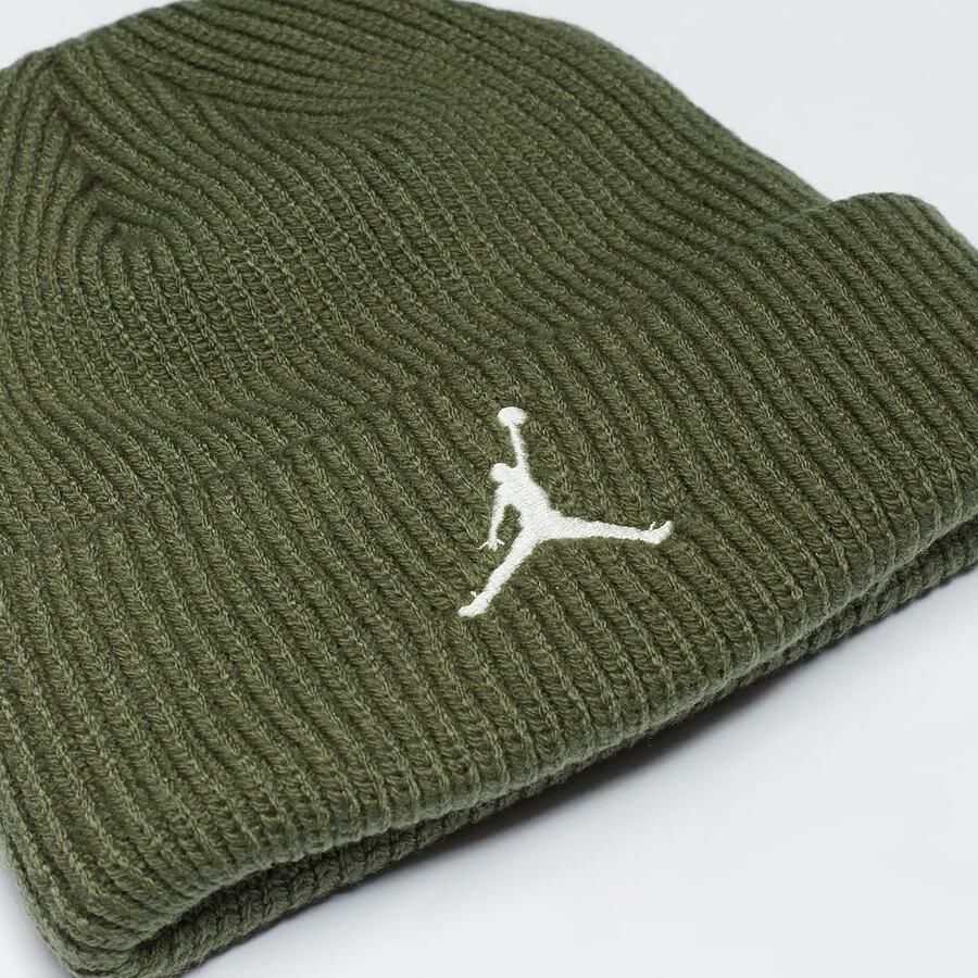 Jordan Terra Essential Beanie Unisex Mutsen groen Maat ONE SIZE Accessoires