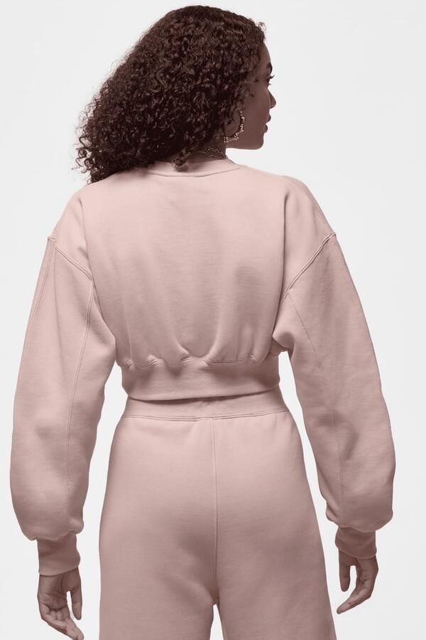 Jordan W J FLT FLC NOV TOP 24 pink oxford Wo Hoodies & Sweaters lichtroze Maat XS Kleding - Foto 2