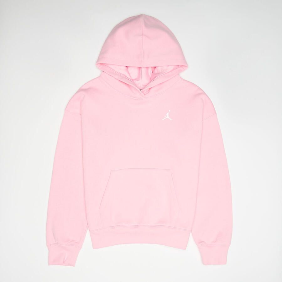 Jordan WJ Brooklyn Fleece Hoodie Unisex Hoodies & Sweaters lichtroze Maat 122-128 Kleding - Foto 3