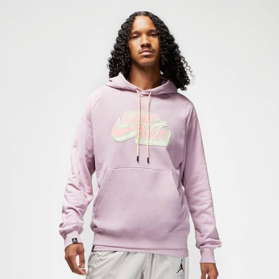 Jordan Lichtgewicht Hoodie Pullover Pruim Mist Purple Heren