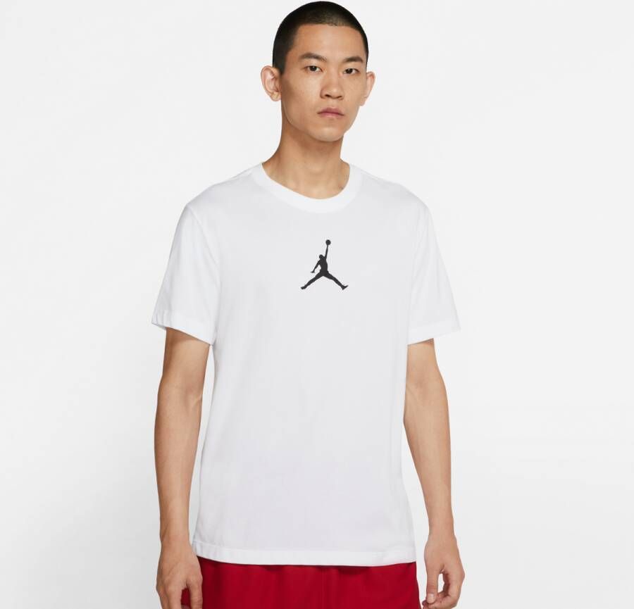 Jordan Jumpman Short-sleeve Crew T-shirts Kleding white maat: S beschikbare maaten:S M L