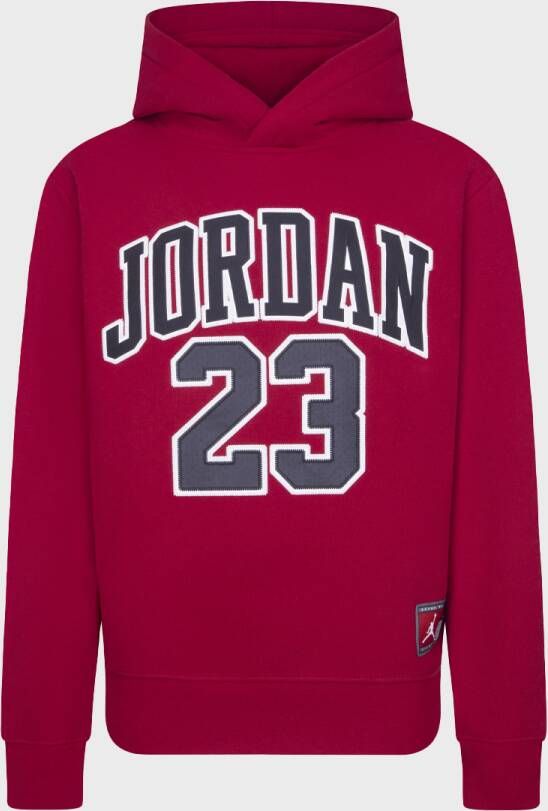 Jordan Junior Fleece Pullover Hoodie Hoodies Kleding gym red maat: 170 beschikbare maaten:137 170