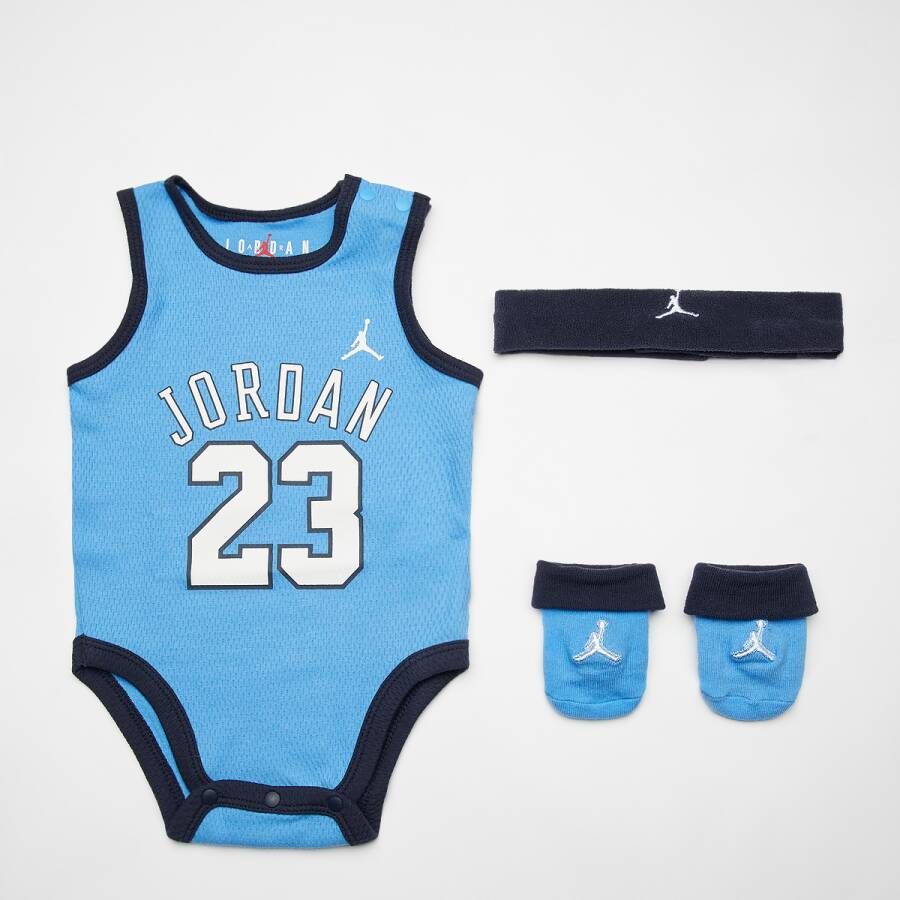 Jordan Junior Mesh Jersey Box Set (3 Piece) Baby sets Kleding university blue maat: 0m-6m beschikbare maaten:0m-6m