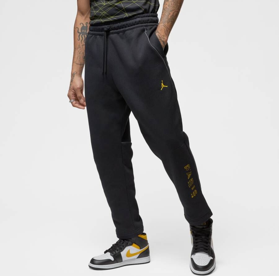Nike Paris-Saint Germain Fleecebroek voor heren Zwart