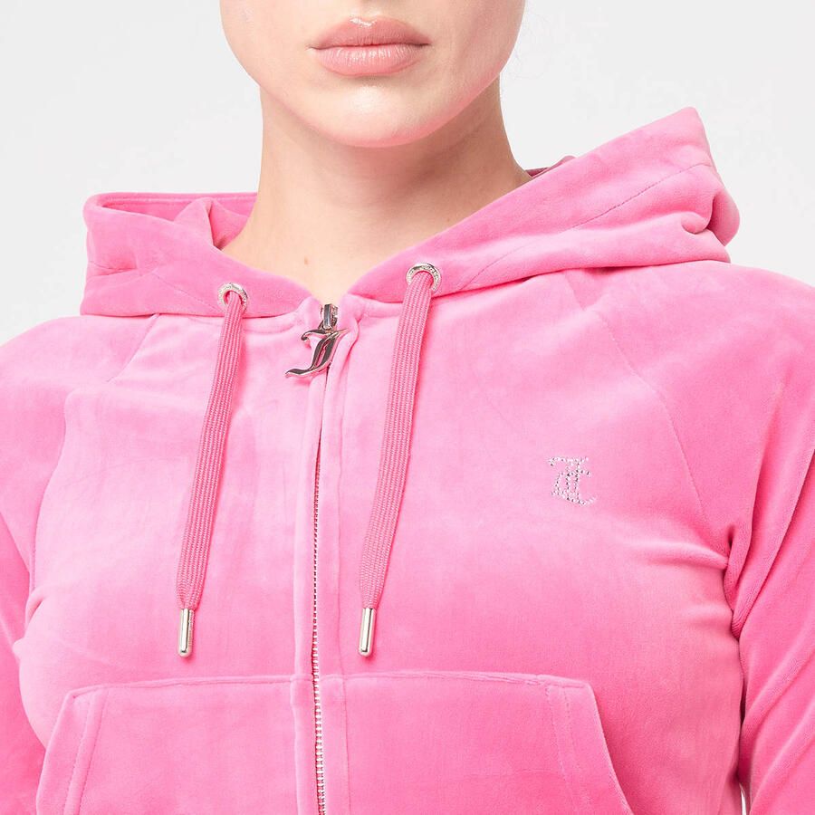 Juicy Couture Madison Hoodie Wo Hoodies & Sweaters lichtroze Maat XS Kleding - Foto 2