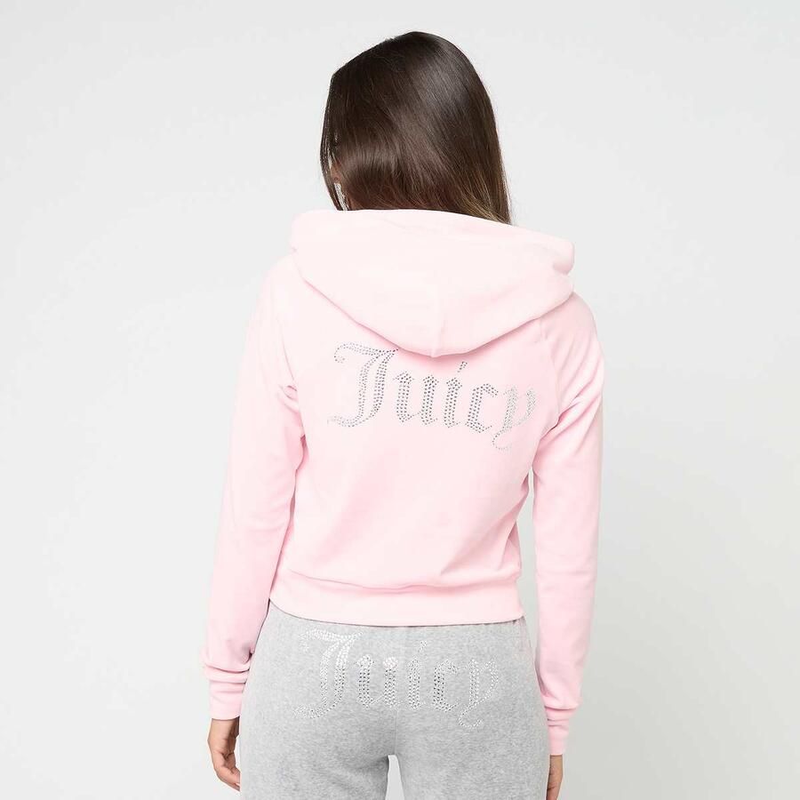 Juicy Couture Madison Hoodie Wo Hoodies & Sweaters lichtroze Maat XS Kleding