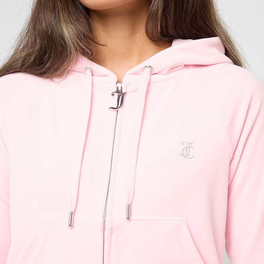 Juicy Couture Madison Hoodie Wo Hoodies & Sweaters lichtroze Maat XS Kleding - Foto 2