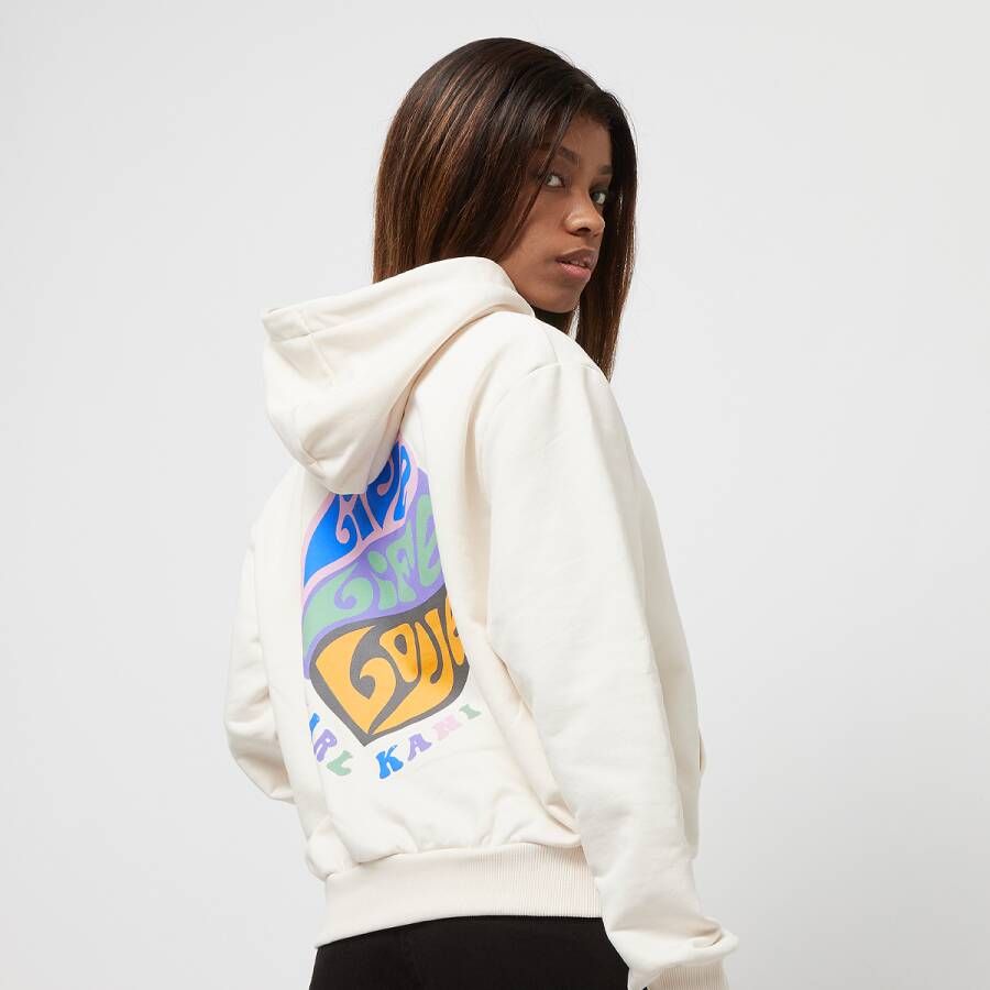 Karl Kani Chest Signature Zip Hoodie Hooded vesten Kleding off white maat: S beschikbare maaten:XS S M L XL