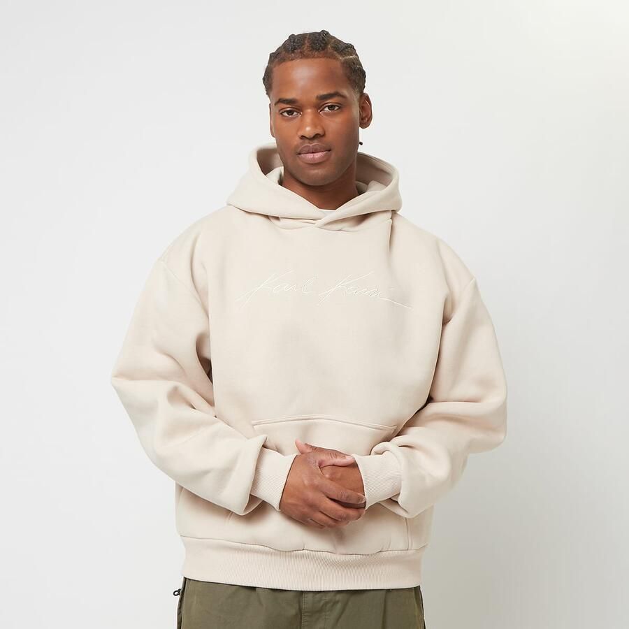 Karl Kani Autograph Heavy Sweat OS Hoodie Men Hoodies & Sweaters beige Maat XL Kleding - Foto 3