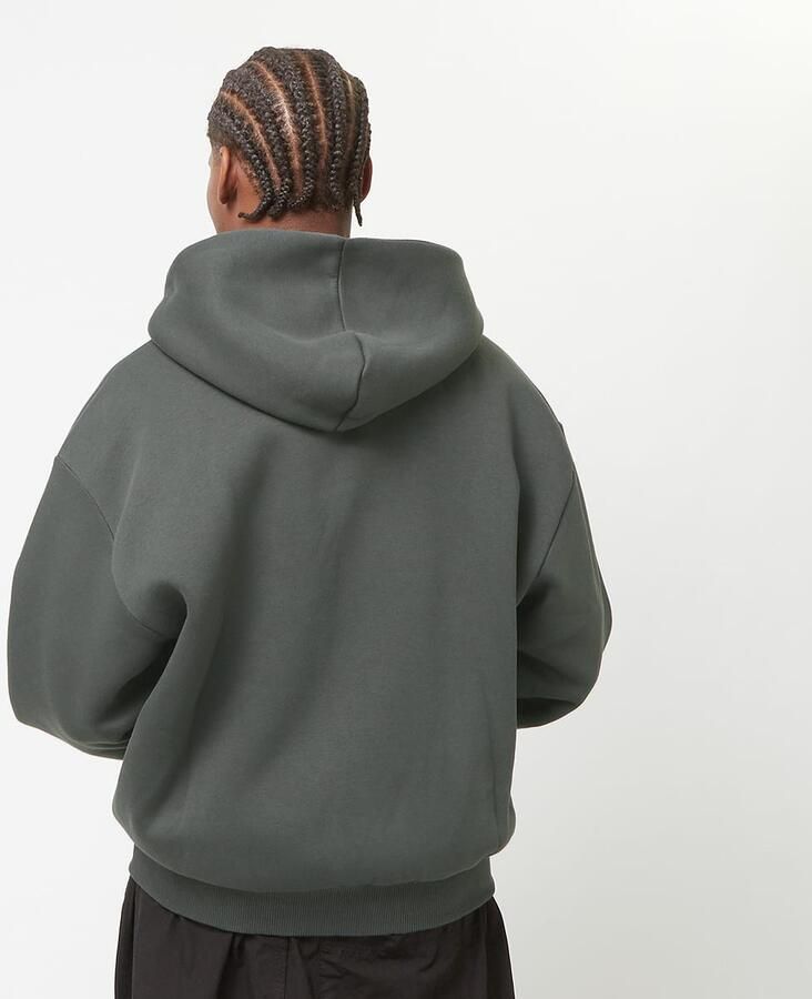 Karl Kani Autograph Heavy Sweat OS Ziphoodie men Hoodies & Sweaters grijs Maat XL Kleding - Foto 2