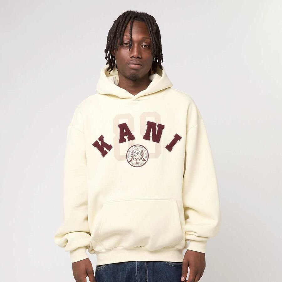 Karl Kani College 89 Oversize Hoodie Men Hoodies & Sweaters beige Maat XL Kleding - Foto 3