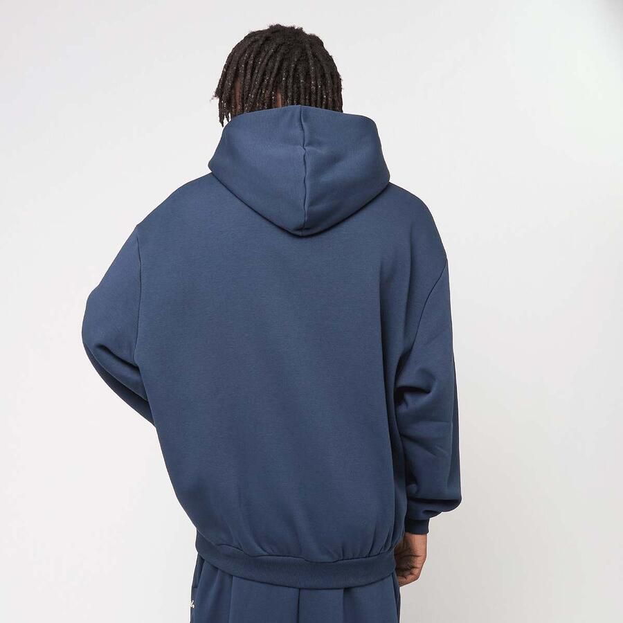 Karl Kani Emblem Oversize Hoodie Men Hoodies & Sweaters blauw Maat M Kleding