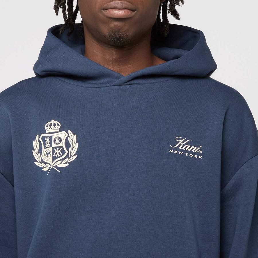Karl Kani Emblem Oversize Hoodie Men Hoodies & Sweaters blauw Maat M Kleding - Foto 2