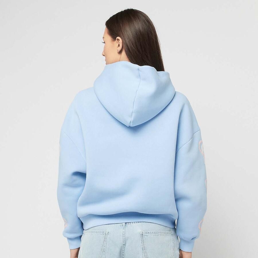 Karl Kani Heart Oversized Hoodie Wo Hoodies & Sweaters blauw Maat XS Kleding - Foto 1