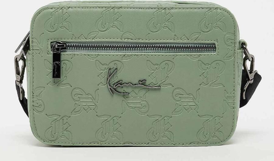 Karl Kani Metal Signature All Over Print Messenger Bag Unisex Schoudertassen groen Maat ONE SIZE Accessoires - Foto 3