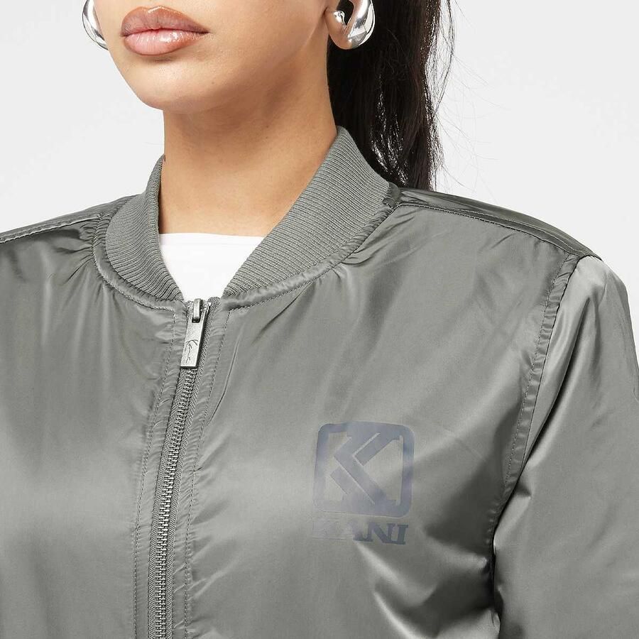 Karl Kani OG Bomber Jacket Wo Bomberjacks grijs Maat XS Kleding - Foto 2