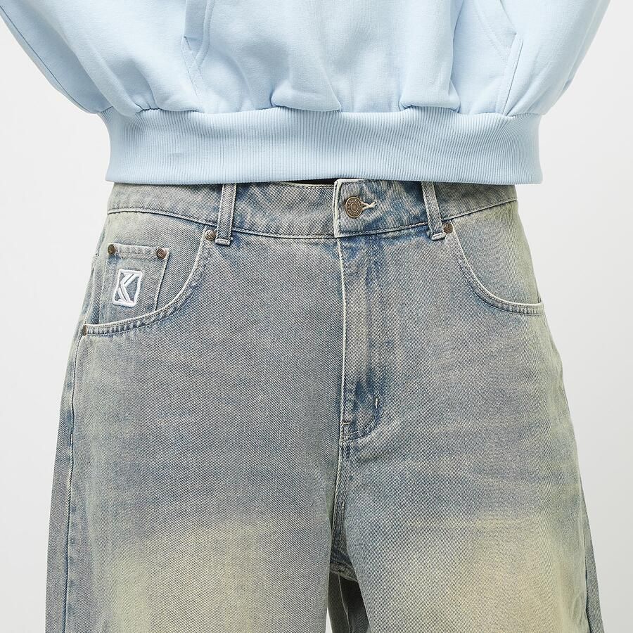 Karl Kani OG Denim Baggy Jorts Men Shorts blauw Kleding