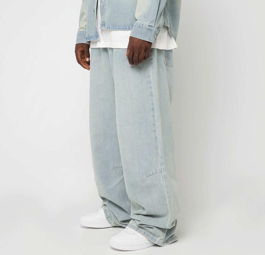 Karl Kani OG K Washed Western Relaxed Baggy Jeans Men Spijkerbroeken blauw Kleding - Foto 3
