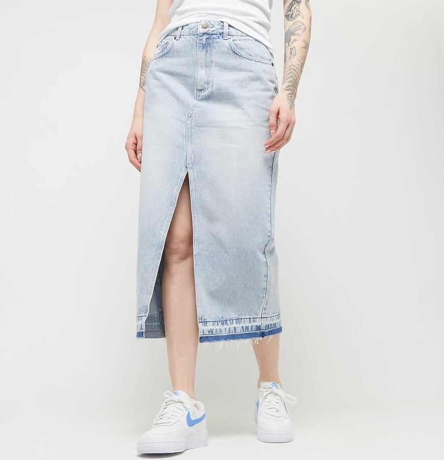 Karl Kani OG Long Denim Skirt Wo Jurken & Rokken blauw Maat XS Kleding - Foto 3