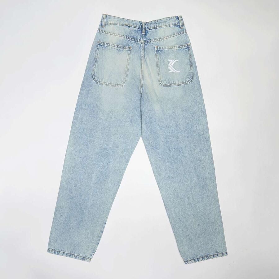 Karl Kani Og Relaxed Denim Pants Junior Unisex Broeken blauw Kleding