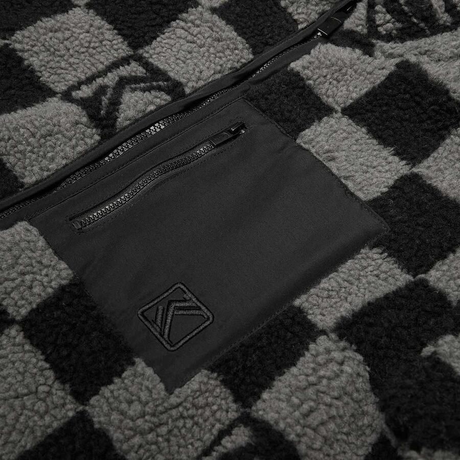 Karl Kani Og Teddy Zip Jacket Junior Unisex Bomberjacks zwart Kleding