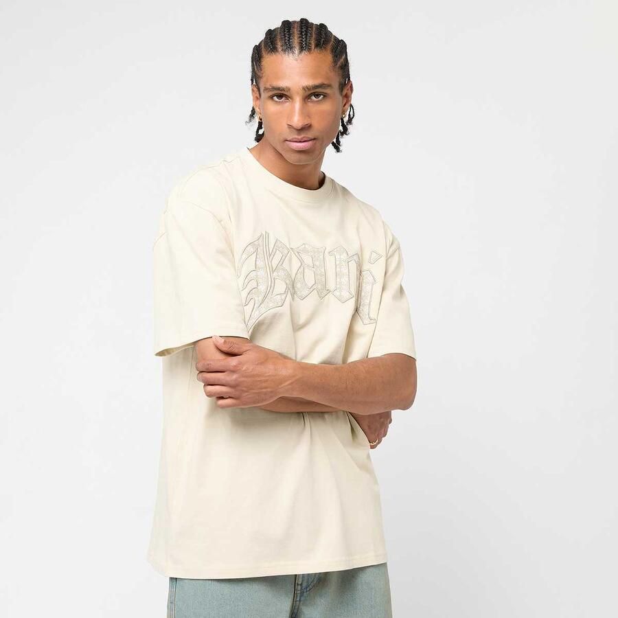 Karl Kani Paisley Letter T-Shirt Men T-Shirts & Polo's beige Maat XL Kleding - Foto 3
