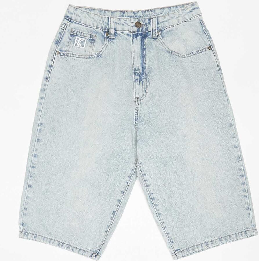 Karl Kani Patches Jorts Junior Unisex Shorts blauw Kleding - Foto 3