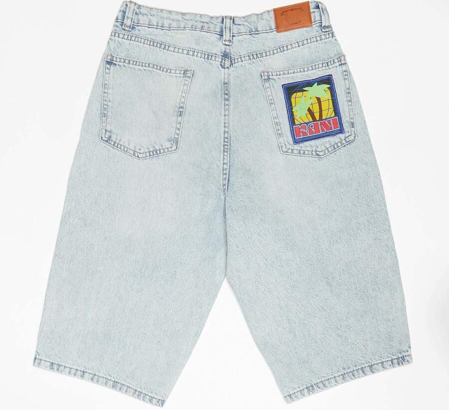 Karl Kani Patches Jorts Junior Unisex Shorts blauw Kleding