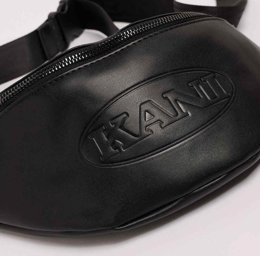 Karl Kani Retro Crossbody Bag Unisex Heuptassen zwart Maat ONE SIZE Accessoires