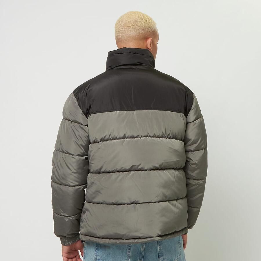 Karl Kani Retro Essential Puffer Jacket Men jackets grijs Maat XL Kleding