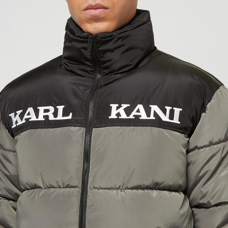Karl Kani Retro Essential Puffer Jacket Men jackets grijs Maat XL Kleding - Foto 2
