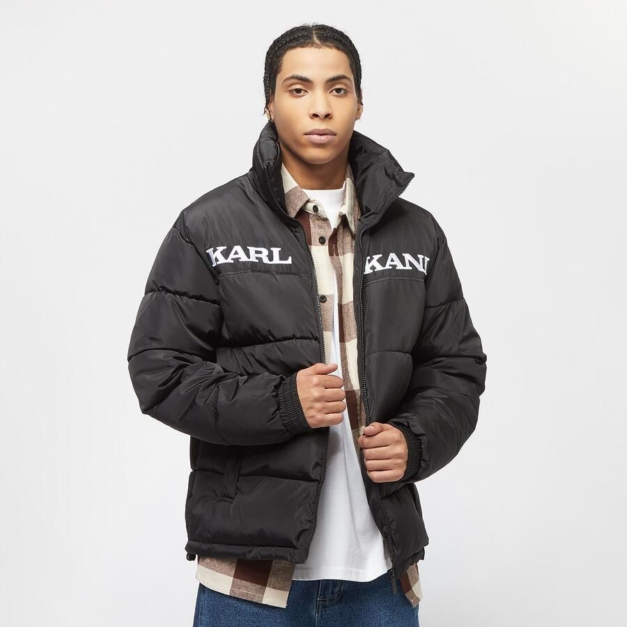 Karl Kani Retro Essential Puffer Jacket Pufferjassen Kleding black maat: XXL beschikbare maaten:S L XL XXL - Foto 3