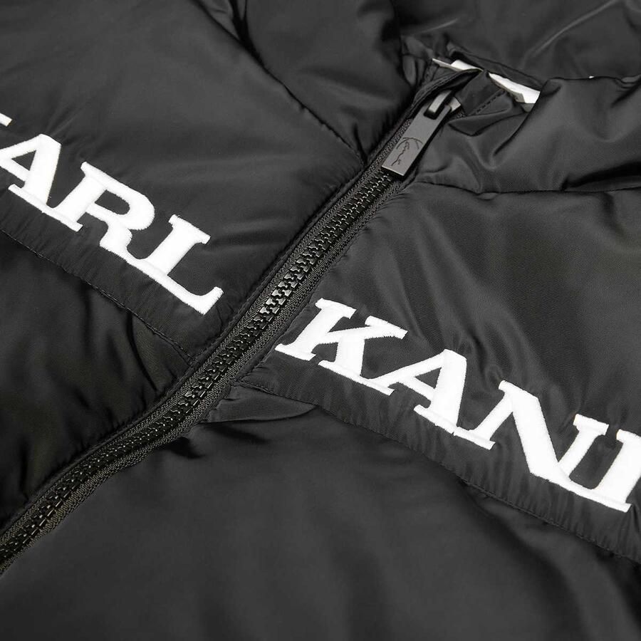 Karl Kani Retro Pufferjacket Junior Unisex Puffer jackets zwart Kleding
