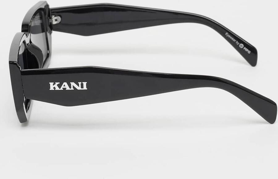 Karl Kani Retro Rechthoekige Zonnebril Unisex Zonnebrillen zwart Maat ONE SIZE Accessoires