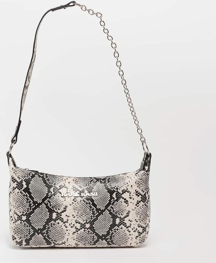 Karl Kani Retro Snakeskin Shoulder Bag Wo Schoudertassen beige Maat ONE SIZE Accessoires - Foto 3