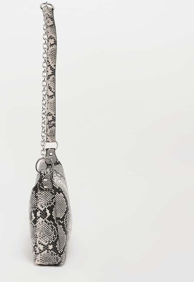 Karl Kani Retro Snakeskin Shoulder Bag Wo Schoudertassen beige Maat ONE SIZE Accessoires - Foto 2