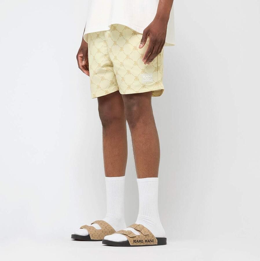 Karl Kani Retro Swim Shorts Men Swimwear beige Maat XS Kleding - Foto 3