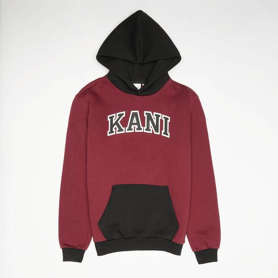 Karl Kani Serif Hoodie Junior Unisex Hoodies & Sweaters rood Kleding - Foto 2