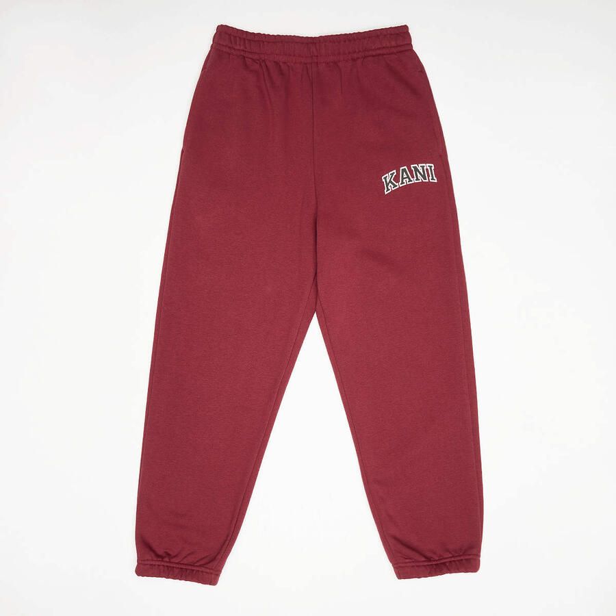 Karl Kani Serif Sweatpants Junior Unisex Trainingsbroeken rood Kleding - Foto 3