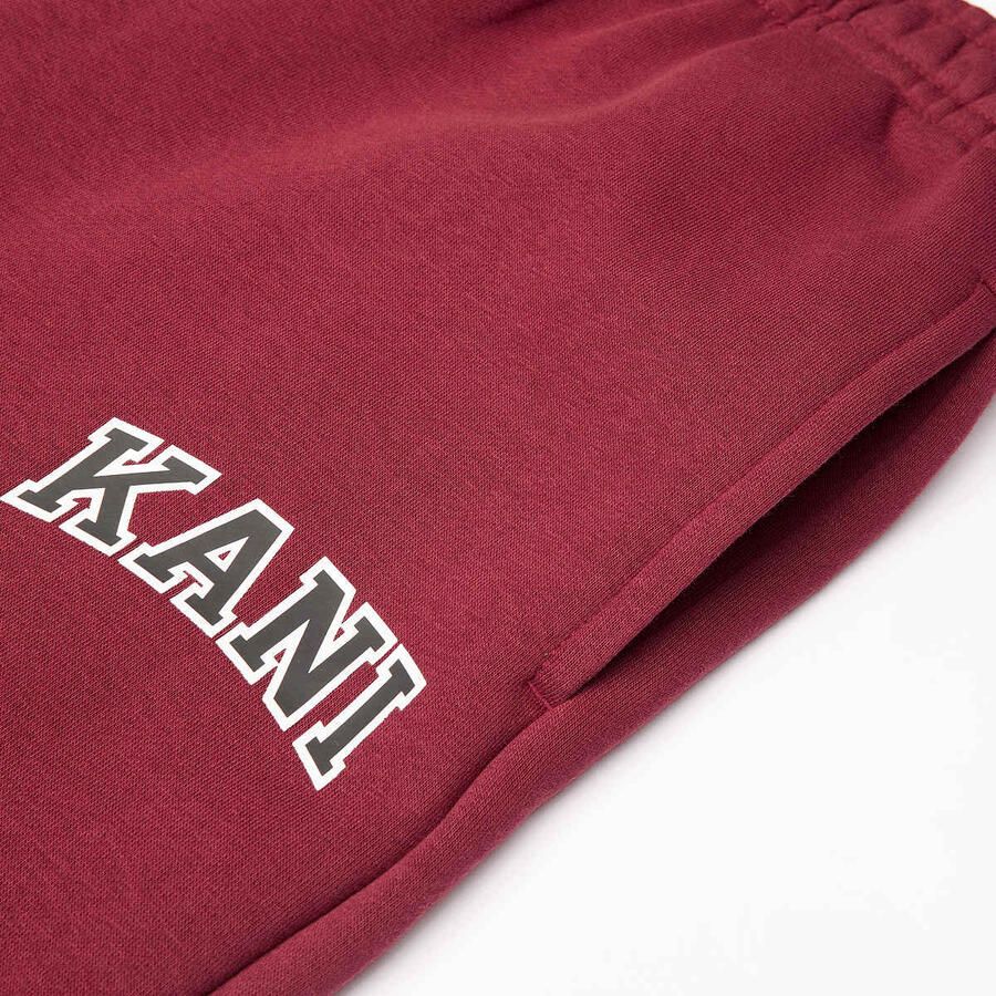 Karl Kani Serif Sweatpants Junior Unisex Trainingsbroeken rood Kleding