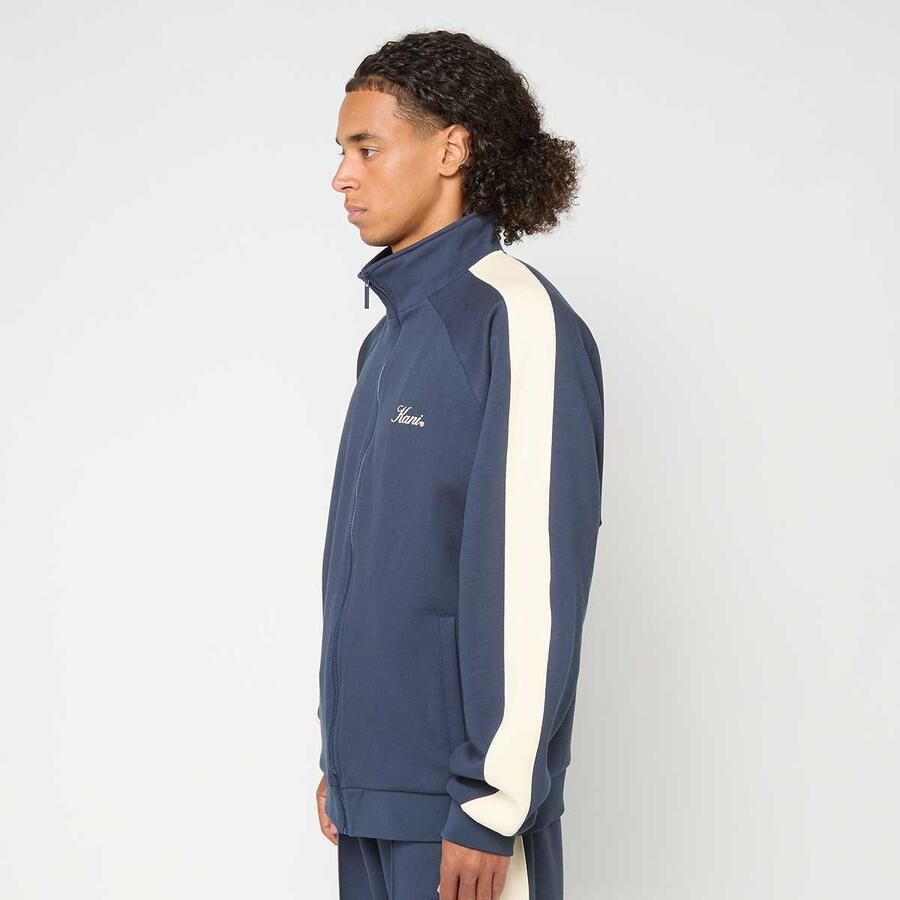 Karl Kani Sidestripe Trackjacket Men Trainingspakken blauw Maat XL Kleding