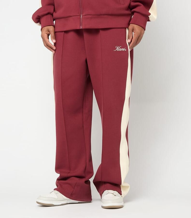 Karl Kani Sidestripe Trackpants Men Trainingsbroeken rood Maat XL Kleding - Foto 3