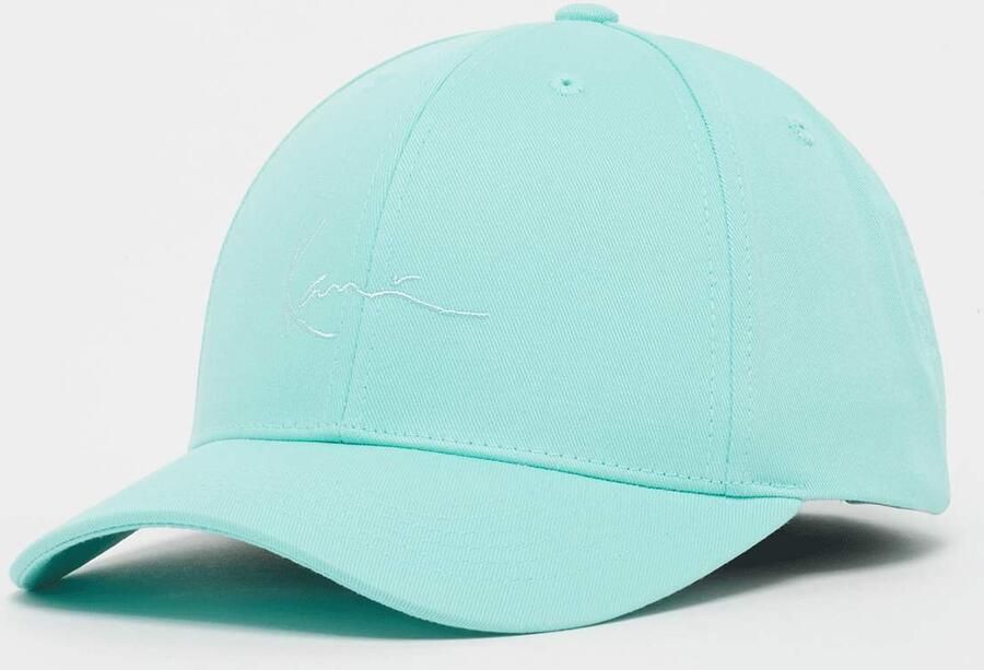 Karl Kani Signature Baseball Cap Unisex Caps turkoois Maat ONE SIZE Accessoires - Foto 3