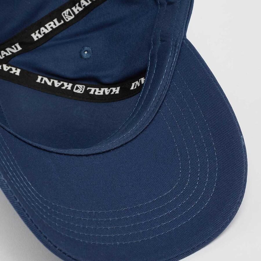 Karl Kani Signature Essential Cap Unisex Caps blauw Maat ONE SIZE Accessoires