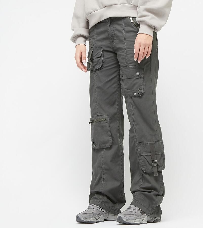 Karl Kani Signature Straight Cargo Pants Wo Cargobroeken grijs Maat XS Kleding - Foto 3