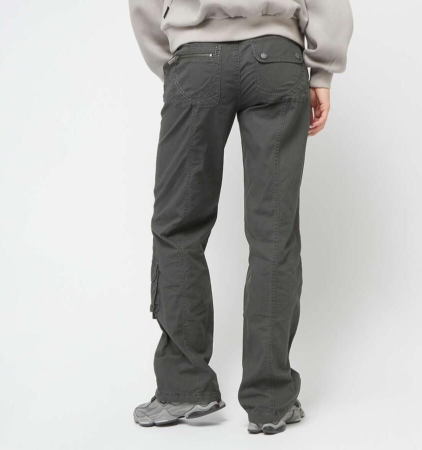 Karl Kani Signature Straight Cargo Pants Wo Cargobroeken grijs Maat XS Kleding